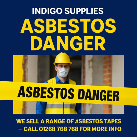 asbestos danger adhesive tapes barrier tape uk