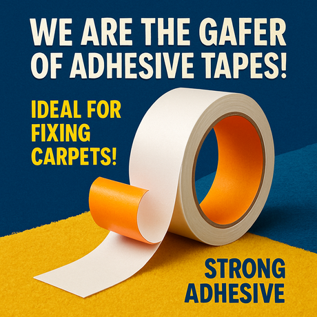 double sided tape gaffer duct duck cloth adhesive tape uk carpet fixing