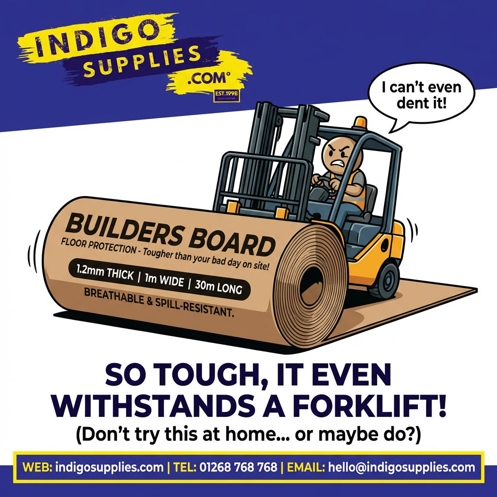 builders board temporary floor protection