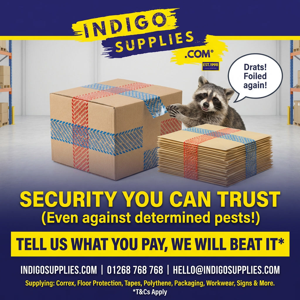 a range of tamper evident tapes and products