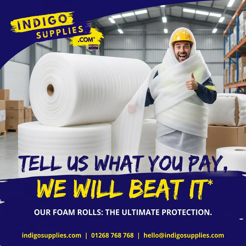 foam roll packaging essex uk