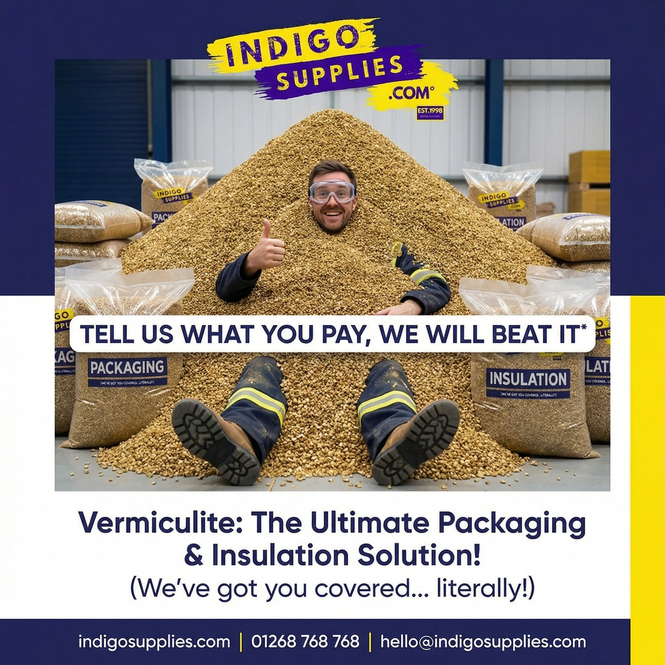 vermiculite packaging insulation horticultural essex uk