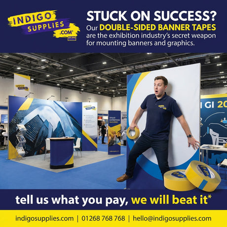 double sided banner exhibition tape uk essex