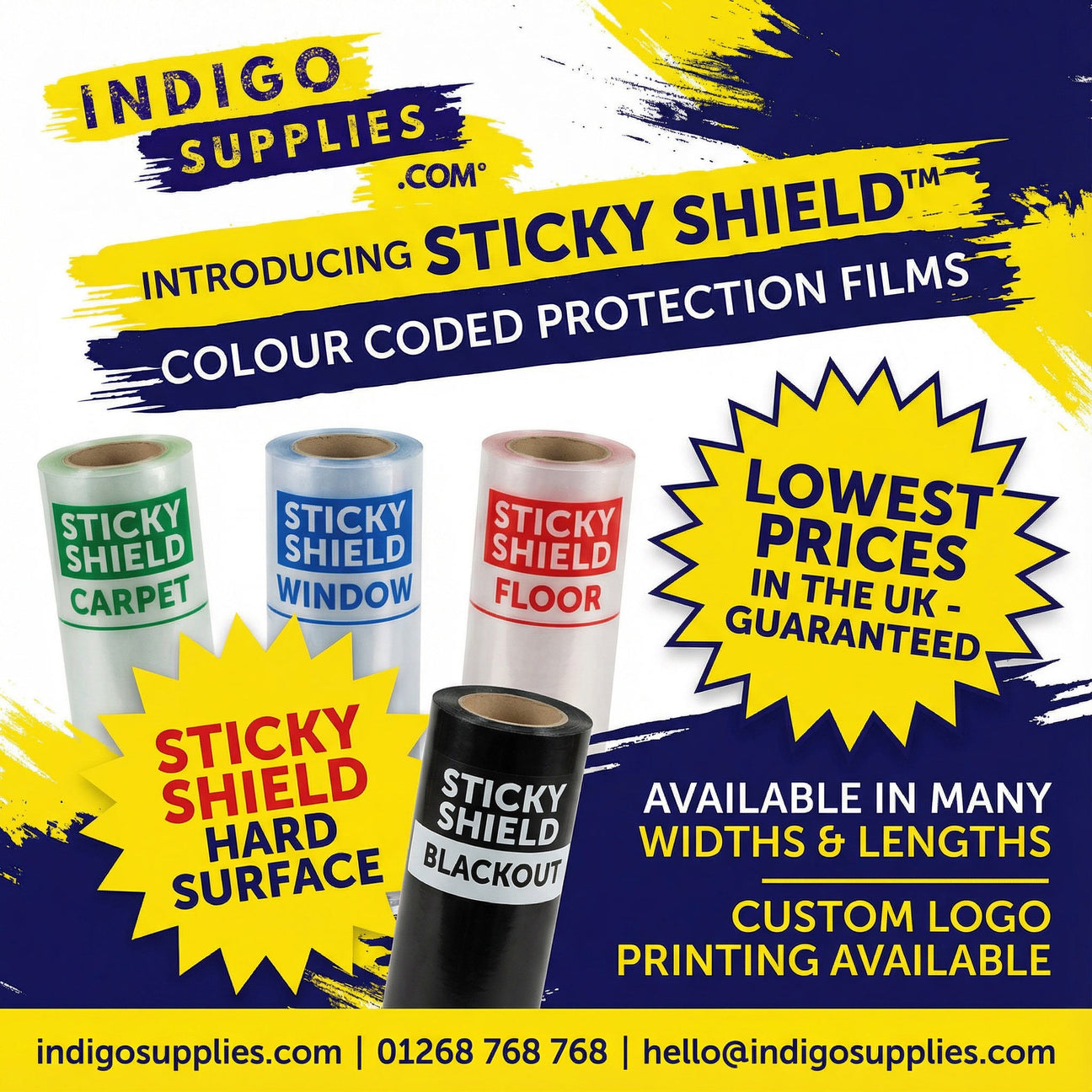 adhesive carpet window floor protection protector films uk essex