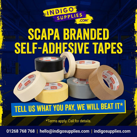 scapa self adhesive tapes double sided uk essex