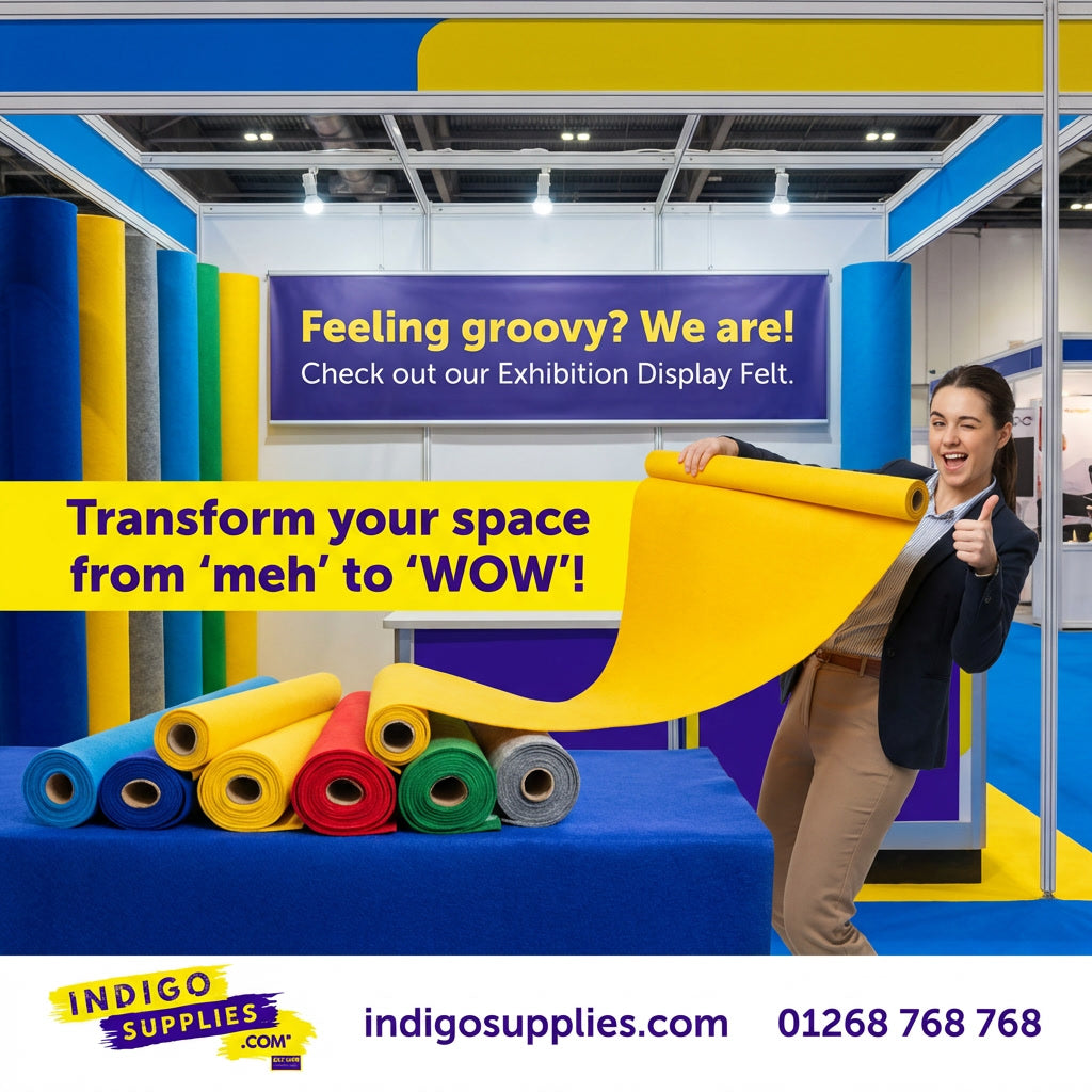 exhibition display felt fabric leatherette uk essex