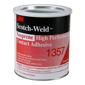3M 1357 Neoprene High Performance Contact Adhesive 946ml - Box of 12 Cans - Indigo Supplies Ltd