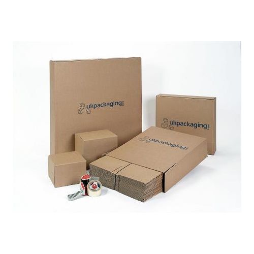 Single Wall Brown Cardboard Boxes - Indigo Supplies Ltd