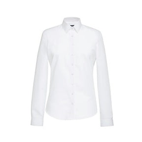 Brook Taverner 2270A Selene Ladies Blouse White - Indigo Supplies Ltd