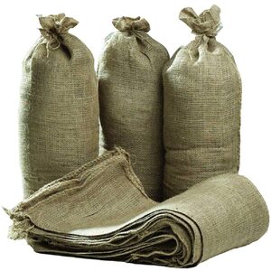 Sand Bag Hessian (Sand Not Included) 31x13" (Pack 50) - Indigo Supplies Ltd