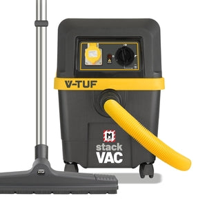 V-Tuf Stackvac Wet & Dry M Class Syncronised Dust Extractor 110V - Indigo Supplies Ltd