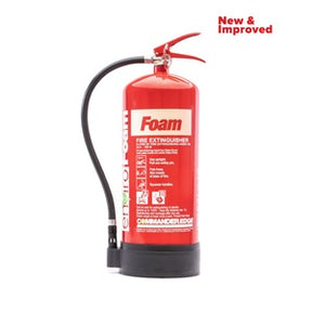 Fire Extinguisher Flourine Free Foam 9 Litre - Indigo Supplies Ltd