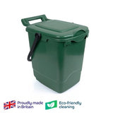 Food Waste Caddy Green 23 Litre - Indigo Supplies Ltd