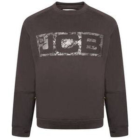 JCB Trade Crew Sweatshirt Black - Indigo Supplies Ltd