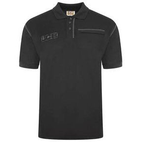 JCB Trade Work Polo Black - Indigo Supplies Ltd