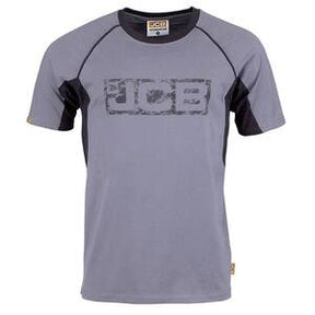 JCB Trade T-Shirt Grey/Black - Indigo Supplies Ltd