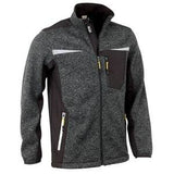 JCB Trade Essington II Full Fleece Jacket Grey - Indigo Supplies Ltd