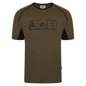 JCB Trade Tshirt Olive/Black - Indigo Supplies Ltd