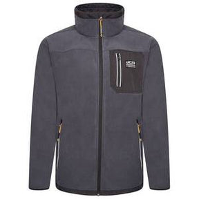 JCB Trade Fleece Full Zip Steel Blue - Indigo Supplies Ltd