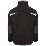 JCB Trade Heavyweight 1/4 Zip Fleece Black - Indigo Supplies Ltd