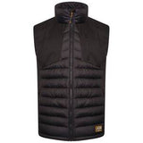 JCB Trade Hybrid Padded Gilet Black - Indigo Supplies Ltd