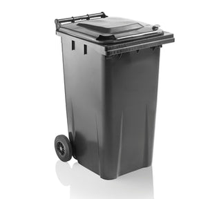 Wheelie Bin Black 240 Litre - Indigo Supplies Ltd