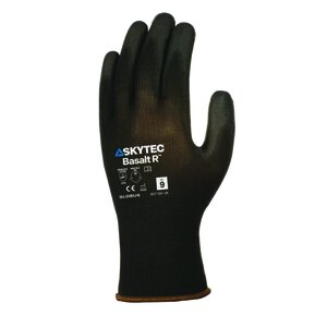 Skytec Basalt R PU Palm Coated Glove Black (Pair)