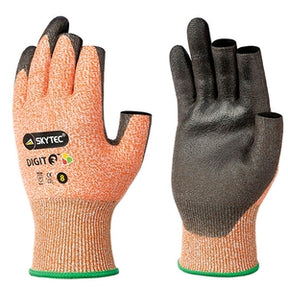 SKYTEC Digit 3 PU Palm Coated Glove Cut Level 3 - Indigo Supplies Ltd