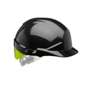 Centurion Reflex Safety Helmet Black c/w Yellow Flash - Indigo Supplies Ltd