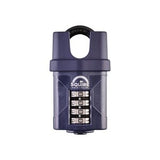 Squire CP50CS Weather Resistant Combi Padlock 4 wheel Closed Shackle 50x22MM - Indigo Supplies Ltd