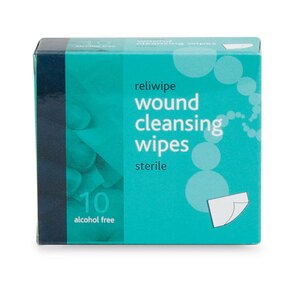 Alcohol-Free Sterile Wound Cleansing Wipes (Box 100) - Indigo Supplies Ltd