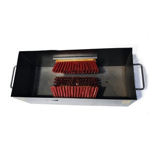 Boot Wash Box c/w 3 Brushes 711x304x304MM - Indigo Supplies Ltd