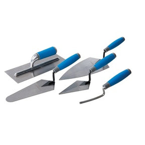 Trowel Set Carbon Steel Soft Grip (5 Piece) - Indigo Supplies Ltd