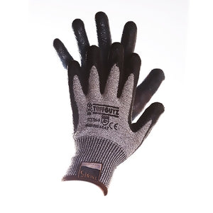 Tuff Guyz Nitrile Coated Cut Level 5 Gloves Black - Indigo Supplies Ltd