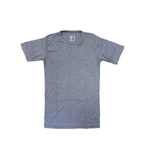 Thermal Short Sleeve Vest Blue - Indigo Supplies Ltd