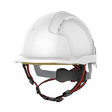 JSP AJS260-000-100 Skyworker Micropeak Vented Helmet White - Indigo Supplies Ltd