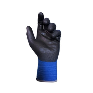 Safety Source Easy-Tear PU Gloves Black/Blue