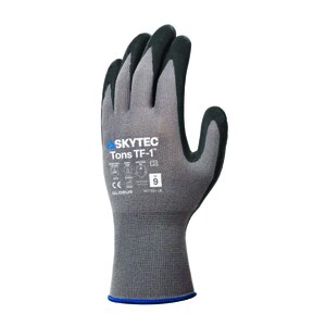Skytec Tons TF-1 Foam Nitrile Glove DFPC Grey/Black