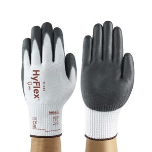 Ansell 11-735 Hyflex Cut Level C PU Palm Coated Gloves (Pair) - Indigo Supplies Ltd