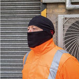 JSP AHV009-901-100 Surefit Thermal Helmet Liner Face Cover Black