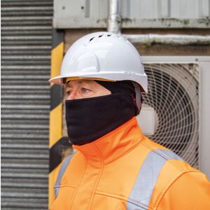 JSP AHV009-901-100 Surefit Thermal Helmet Liner Face Cover Black