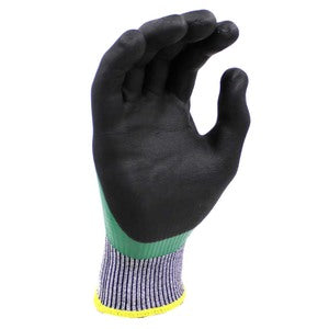MCR Fully Coated Nitrile Cut D Glove Ct1052Nd Green
