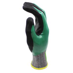 MCR Fully Coated Nitrile Cut D Glove Ct1052Nd Green