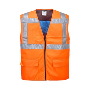 Portwest CV02 High Visibility Cooling Vest Orange - Indigo Supplies Ltd