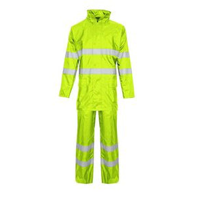 Supertouch High Visibility 2 Piece Rainsuit Yellow - Indigo Supplies Ltd