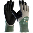 ATG-34 305B MaxiCut Oil Cut Level 3 Nitrile 3/4 Knucked Coated Glove - Indigo Supplies Ltd