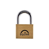 Squire LN5 Lion Range Premium Solid Brass Double Locking Padlock Open Shackle 50MM - Indigo Supplies Ltd