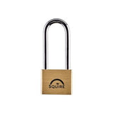 Squire LN5/2.5KA Lion Range Premium Solid Brass Double Locking Padlock Open Shackle Keyed Alike 50MM - Indigo Supplies Ltd