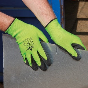 KeepSAFE Pro Latex-Coated Cut Level D Glove - Indigo Supplies Ltd