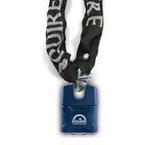 Squire Stronghold Padlock & Hardened Alloy Chain Closed Shackle - Indigo Supplies Ltd